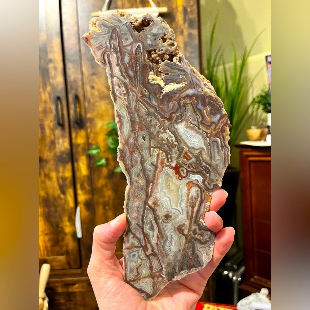 Mexican Crazy Lace Agate Slab